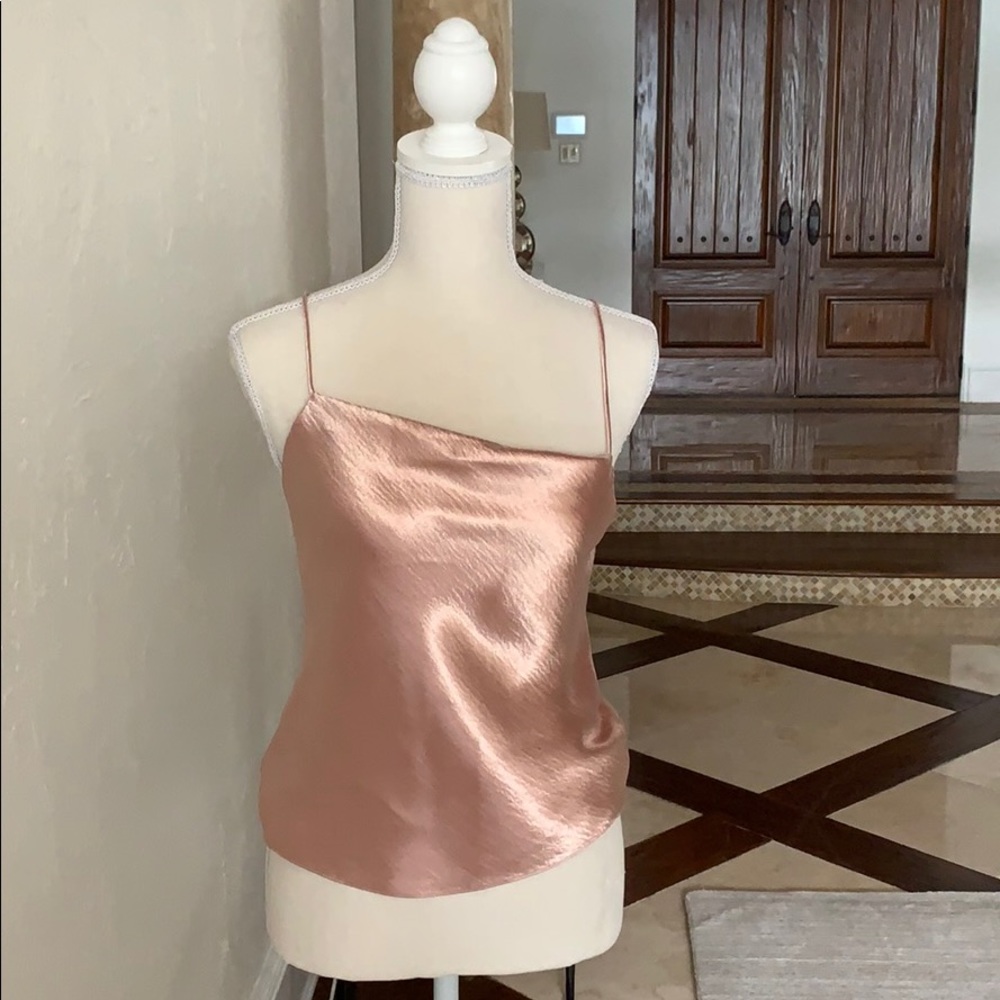 Alice + Olivia rose gold cami